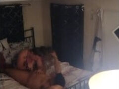 Hot Couple Fucking In The Bedroom For A Quickie Until They Cum Together (Girl Moaning)