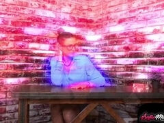 Greedy Sofie Marie Pleads BBC Daddy To Bust Her Two Holes